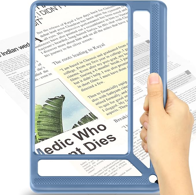 AKKYCVS 5X Full Page Magnifying Glass by AKKYCVS