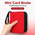 Mini Trading Card Binder Album, 1 Pocket Card Binder - Image 2
