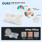 DUMOS Cervical Neck Pillow, Cooling Ergonomic Memory Foam Pillows - Image 2