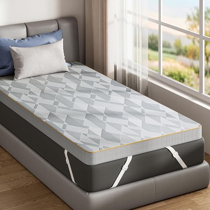 PERLECARE Firm Mattress Topper Twin XL, Mattress Pad by PERLECARE-Becausewecare%E2%80%A6