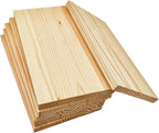 6PCS Rectangle Wood Boards Unfinished Wood Blocks - Image 7