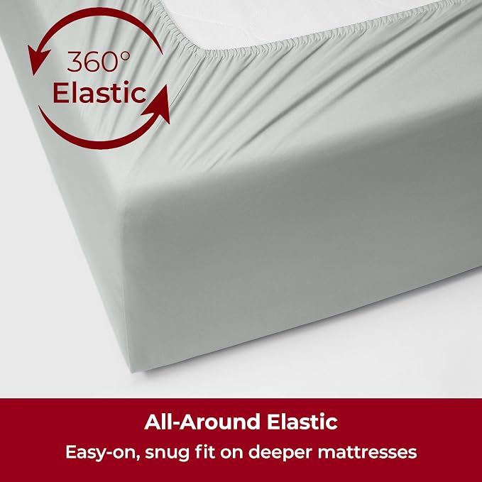 Mellanni Extra Deep King Sheets - Image 5