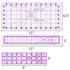 8 Quilting Rulers | Quilting Templates, Quilting Squares, Quilting Rulers and - Image 5