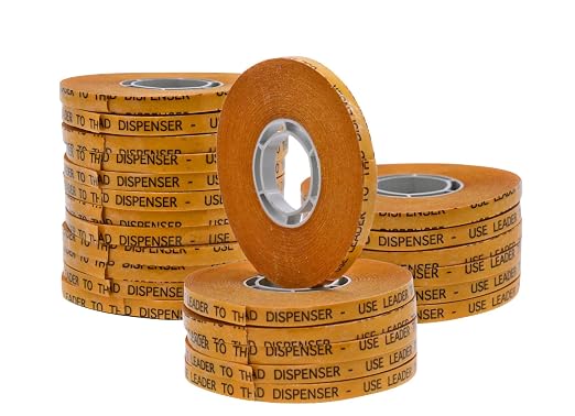 WOD General Purpose ATG Tape, 1/4 inch x 36 yds. Adhesive Transfer Tape Glider by WODTape
