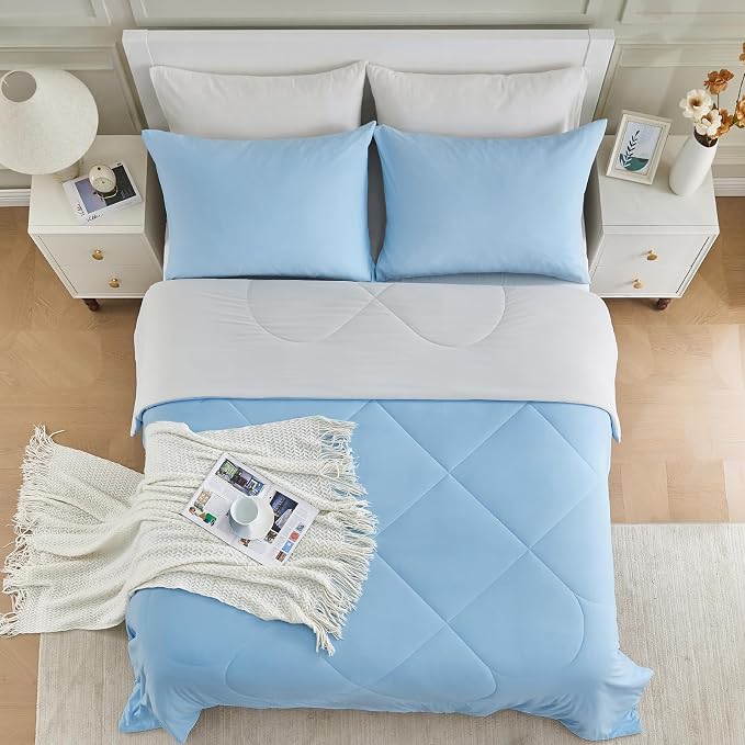 HOMFINE Cooling Comforter Japanese Double-Sided Arc-Chill Cold Tech Fabric - Image 7