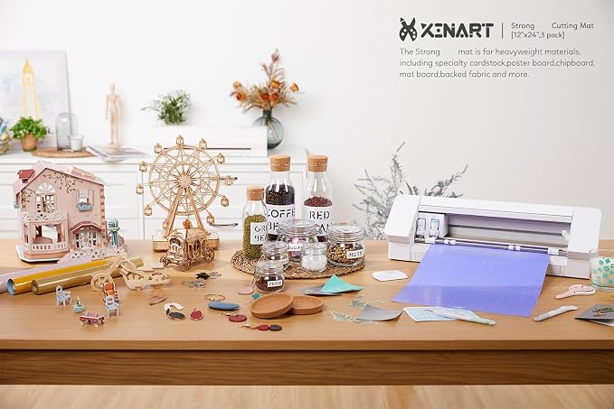 XINART Cutting Mat for Silhouette Cameo 4/3/2/1 Strong Adhesive Sticky - Image 5