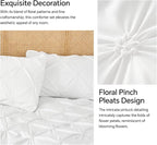 BEDELITE White Queen Comforter Set - Image 3