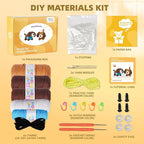 MOREJMTT Crochet Kit for Beginners, Learn to Crochet, Include Easy Knitting - Image 3