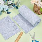 BENECREAT 118x9.4Inch Light Gray Felt Roll, Fabric Sheets Soft Woven Nonwoven - Image 5