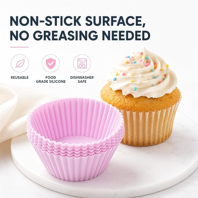 Silicone Muffin Cups - Image 2