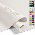 Ivory 18" X 36" Felt Fabric Sheet by Luceinvita