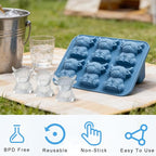 Mini Highland Cow Ice Cube Mold，Cute 3D Highland Cow Silicone Ice Cube - Image 5