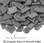 Youway Style Gray Glass Mosaic Tiles - Image 4