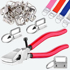 51pc Key Fob Hardware Set with Pliers by Unknown