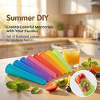 RAINFLOW 8 PCS Silicone Popsicle Molds - Image 5