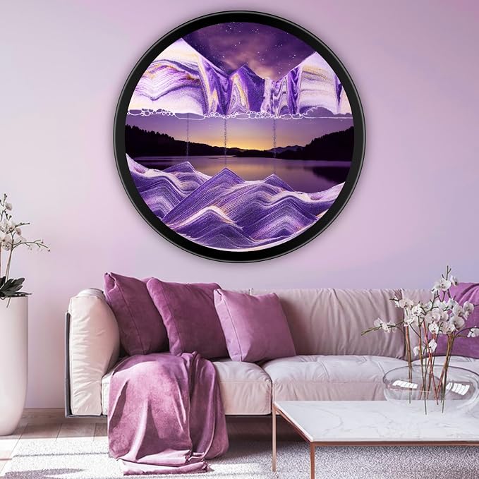 Mtadmai 17.3" Moving Sand Art, 3D Sand Art Pictures Deep Sea Sandscape Living by Unknown