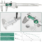 Digital Caliper Measuring Tool, IP54 Waterproof Electronic Micrometer Caliper - Image 5