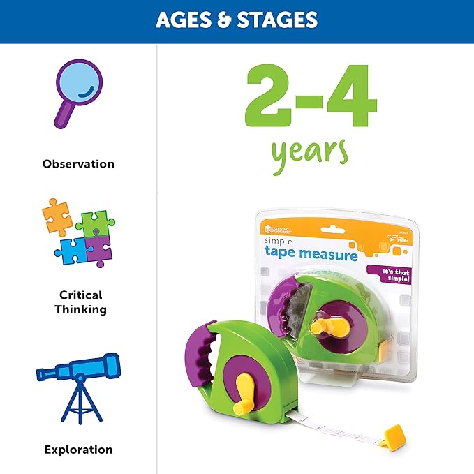 Learning Resources Simple Tape Measure - Image 6
