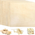 Yarlung 10 Pack Baltic Birch Plywood, 11.8 x 11.8 x 1/4 Inch Baltic Birch Wood by Yarlung