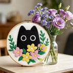 INFUNLY Cat Flowers Punch Needle Kit - Image 4