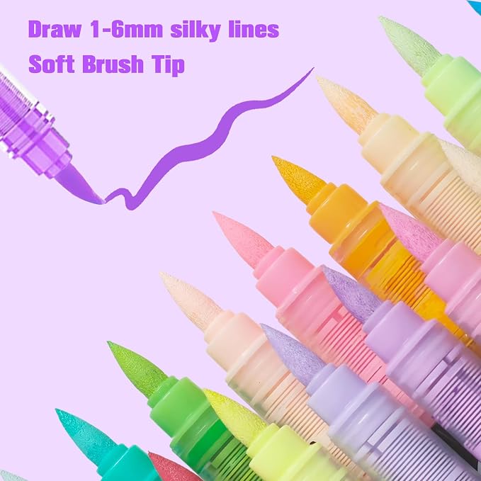 Surcotto 288 Colors Acrylic Paint Markers, Acrylic Paint Pens - Image 2