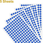 HARFINGTON 5 Sheet/800pcs Rhinestone Adhesive Stickers Self Adhesive Acrylic - Image 3