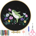 TINDTOP Embroidery Kit for Beginners Adult, Frog Embroidery Kit | Include by TINDTOP
