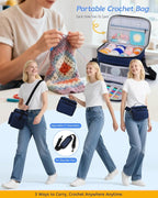 Aeelike Complete Beginner Kit 87PCS, Crochet Kit - Image 2