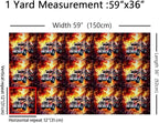 Erosebridal Fire Truck Upholstery Decor Fireman Soft Not Stretchy Decor Car - Image 2