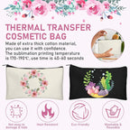 Legigo Blank Canvas Bag Zipper Pouch Makeup Bags Bulk - Image 3