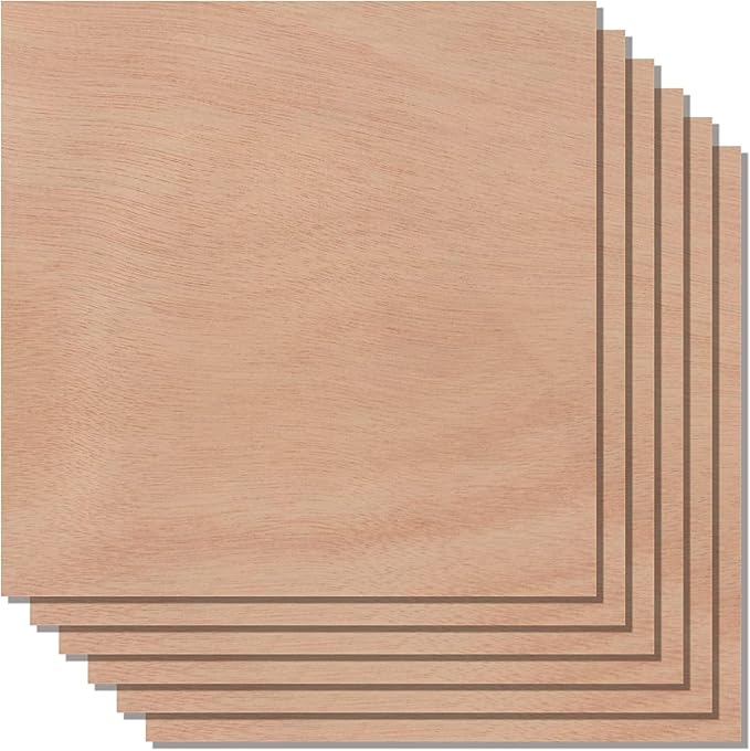 Mahogany Plywood Sheets for Crafts 1/8 inch, 3mm Plywood Sheet for Laser - Image 7