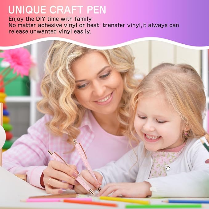 TECKWRAP Weeding Pin Pen Tool for Vinyl DIY Craft Project - Image 6