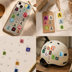 1600+ Pcs Letter Stickers for Scrapbooking, Alphabet Sticker Book for DIY | - Image 3