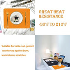 Sapid 2Pcs Thick Silicone Mat for Crafts, Nonstick Silicon Sheet for Epoxy Resin - Image 7