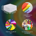 FabricLA Acrylic Felt Sheets for Crafts - Image 3