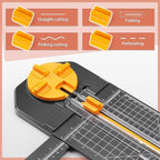 Worklion Scrapbooking Cutting Tool: Paper Cutter 4 in 1 - Image 2