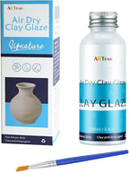 ARTPAR Air Dry Clay Glaze - 100ml Air Dry Clay Varnish by ARTPARWelcomesYou