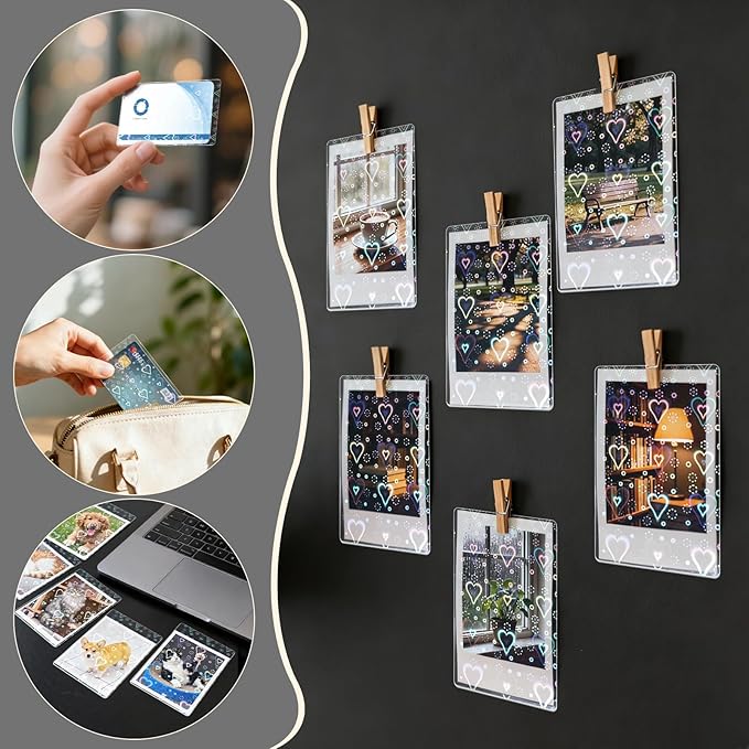 100Pcs Photocard Sleeves, Holographic Card Sleeves, 200 Microns | Flashing - Image 7