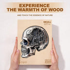 City Skull Puzzles Adults Gifts Wooden 100 Pieces 8.5 * 7.8in - Image 8