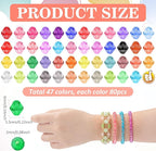 XSEINO 3760 Pieces 6mm Crystal Beads - Image 2