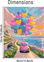 Clendo Balloon Paint by Numbers Kit - Image 2