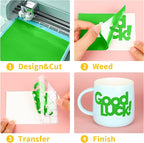 Limette Green Permanent Adhesive Vinyl Roll - Image 3