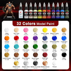 Smallbudi 32 Colors Model Paint Set 20ml/0.6oz Miniature Acrylic Paint | - Image 4