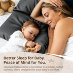 MR&HM Breathable Toddler Pillowcase 13"x18" Travel Pillow Case Set of 2 - Image 6