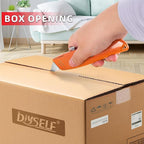DIYSELF 30 Pack Box Cutter Heavy Duty Aluminium Shell Utility Knife | SK5 Steel - Image 2