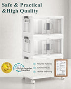OlarHike 23QT Stackable Lockable Storage Bins - Image 3