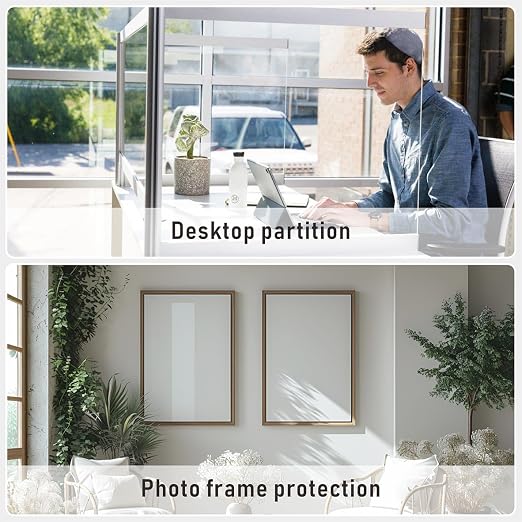12 x 12” Clear Acrylic Sheet Plexiglass, 4 Pack 1/8" Thick Transparent Acrylic - Image 7