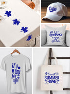 Blue Heat Transfer Vinyl Bundle - Image 2