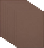 PATIKIL 10Pcs Brown EVA Foam Sheets, 15.7 x 11.8 Inches 1mm Thick Foam Sheets by PATIKIL