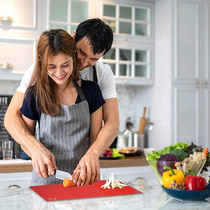 Cutting Board Mats Flexible Plastic Colored Mats - Image 6
